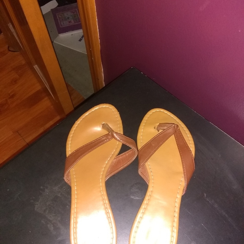 Brown sandals